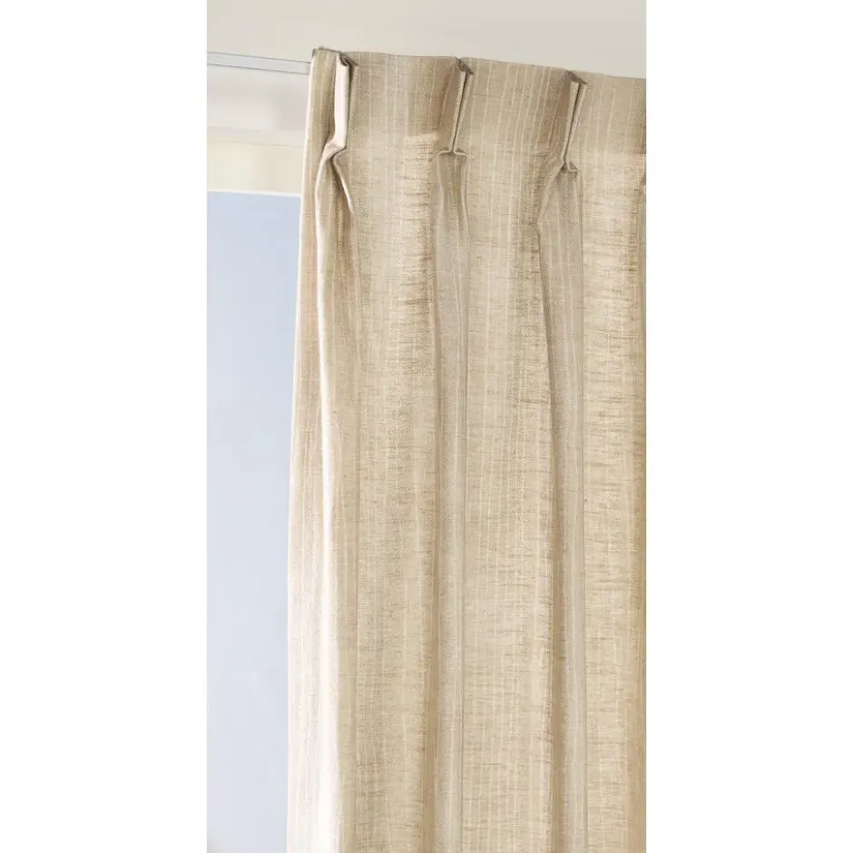 Gordijnstof Nara lichtdoorlatend - beige