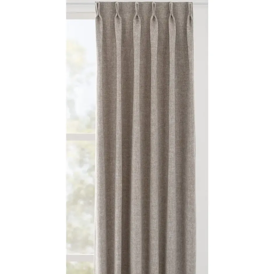 Gordijnstof Scott semi verduisterend - taupe