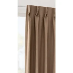 Gordijnstof Vince verduisterend - taupe