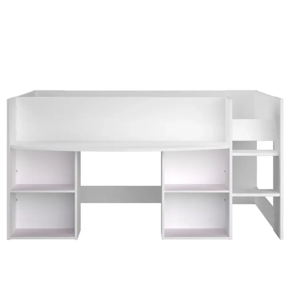 Halfhoogslaper Bobby - wit - 90x200 cm