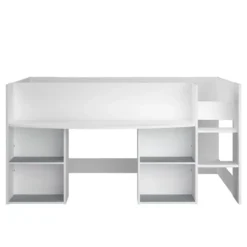 Halfhoogslaper Bobby - wit - 90x200 cm