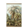 Hangende Poster Linnen Jungle Filicinae 100x70cm