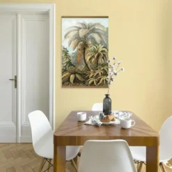 Hangende Poster Linnen Jungle Filicinae 100x70cm