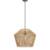 Hanglamp Caspian - Bruin/Zwart - Ø40cm