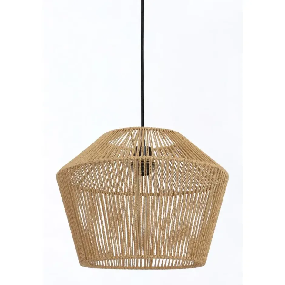 Hanglamp Caspian - Bruin/Zwart - Ø40cm
