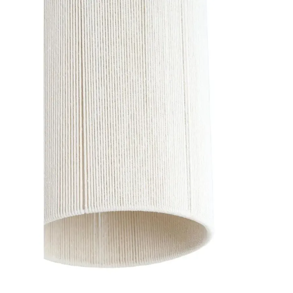 Hanglamp Dania - Bruin/Crème - Ø27.5x52cm