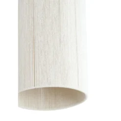 Hanglamp Dania - Bruin/Crème - Ø27.5x52cm