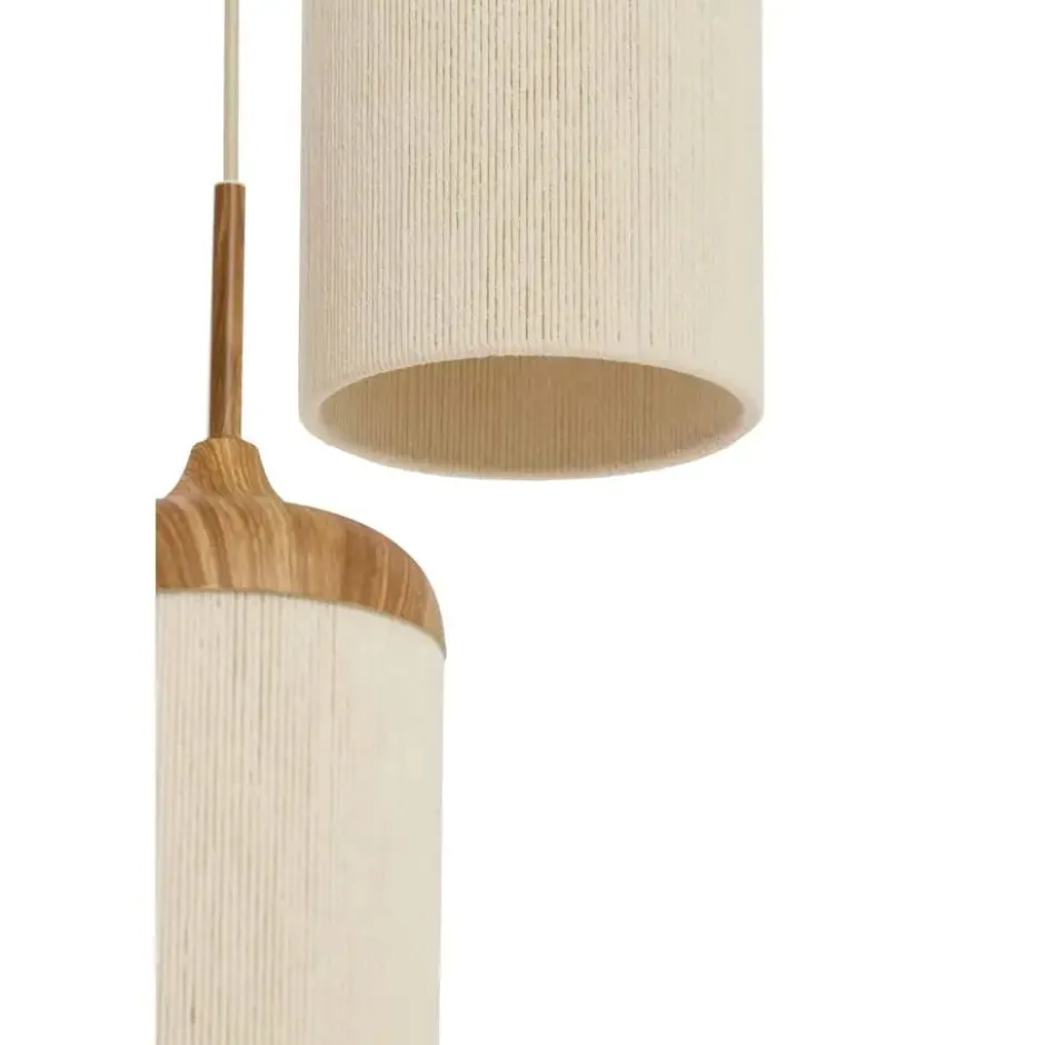 Hanglamp Danialo - Bruin - Ø35x32cm