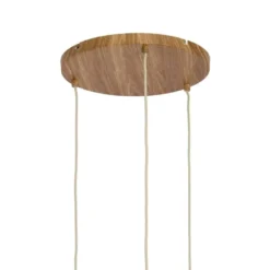 Hanglamp Danialo - Bruin - Ø35x32cm