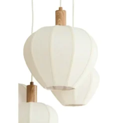 Hanglamp Huxi - Naturel - Ø53x158cm