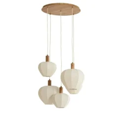 Hanglamp Huxi - Naturel - Ø53x158cm