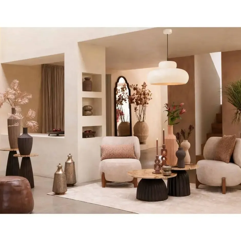 Hanglamp Neiva - Mat Crème - Ø39cm