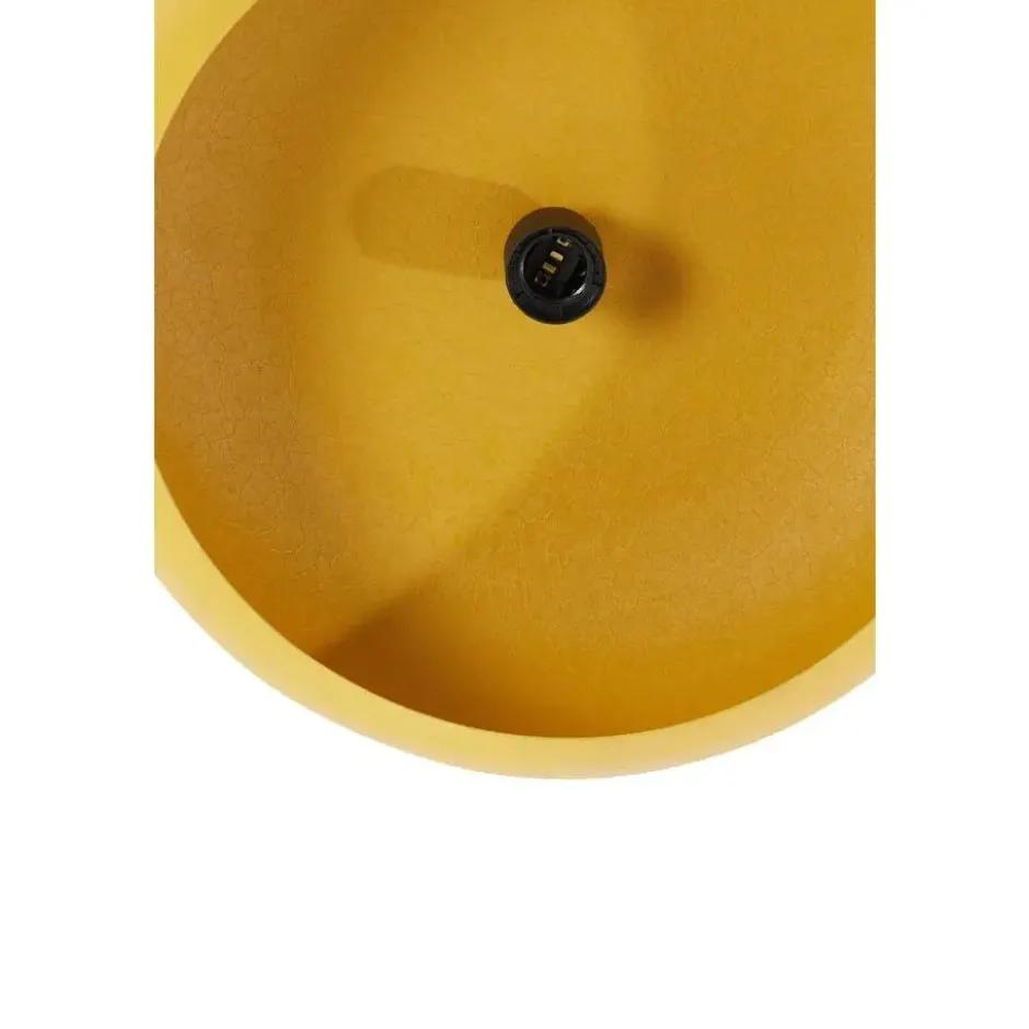 Hanglamp Neiva - Okergeel - Ø39cm