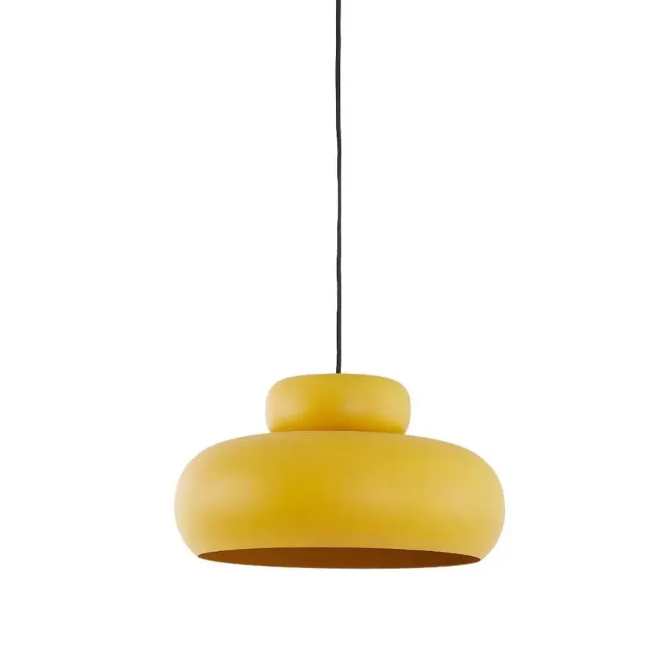 Hanglamp Neiva - Okergeel - Ø39cm
