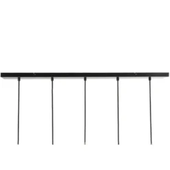 Hanglamp Rakel - Antiek Brons - 5L 104x20x120cm