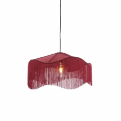 Hanglamp Tiffany - Rood - Ø50x28cm