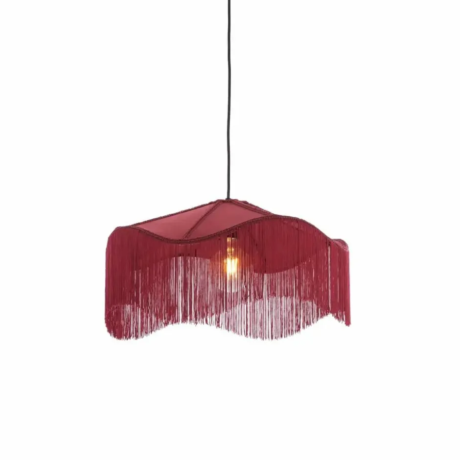 Hanglamp Tiffany - Rood - Ø50x28cm