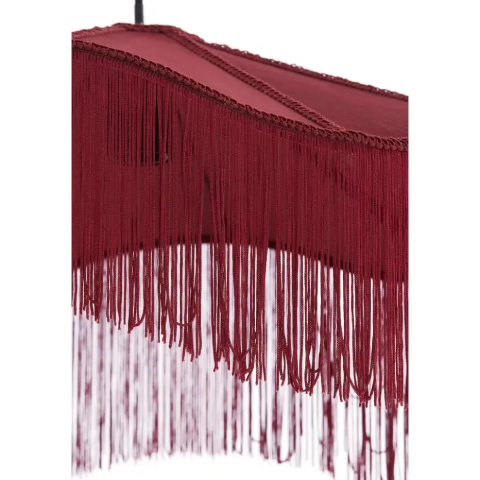 Hanglamp Tiffany - Rood - Ø50x28cm