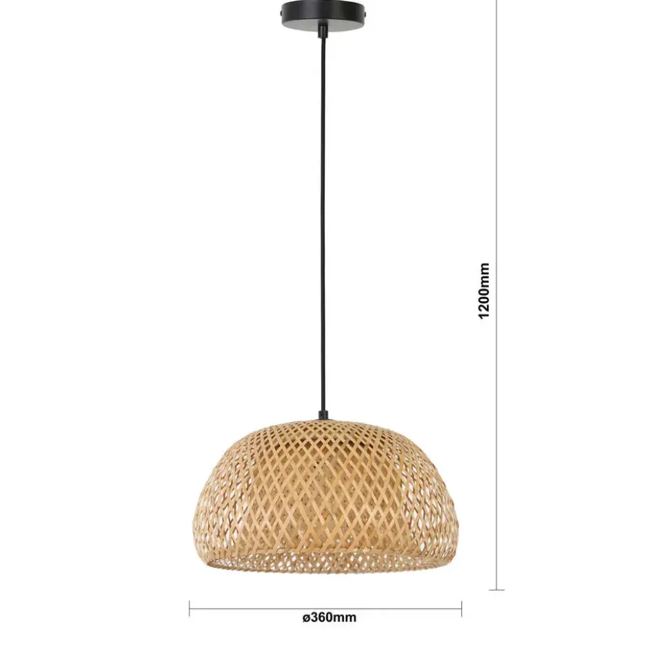 Hanglamp Timeo - Bamboe - Ø36cm