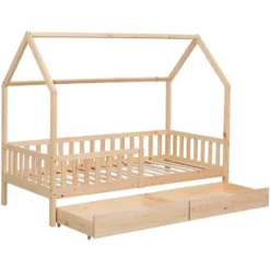 Happy Garden Bed MARCEAU - Bruin - Hout