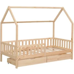Happy Garden Bed MARCEAU - Bruin - Hout