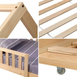 Happy Garden Bed MARCEAU - Bruin - Hout