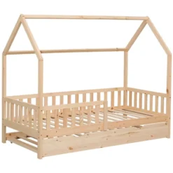 Happy Garden Bed MARCEAU - Bruin - Hout