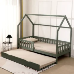 Happy Garden Bed MARCEAU - Groen - Hout
