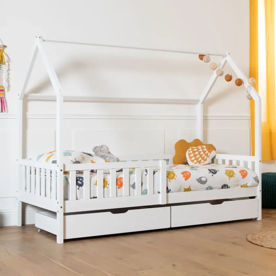 Happy Garden Bed MARCEAU - Wit - Hout