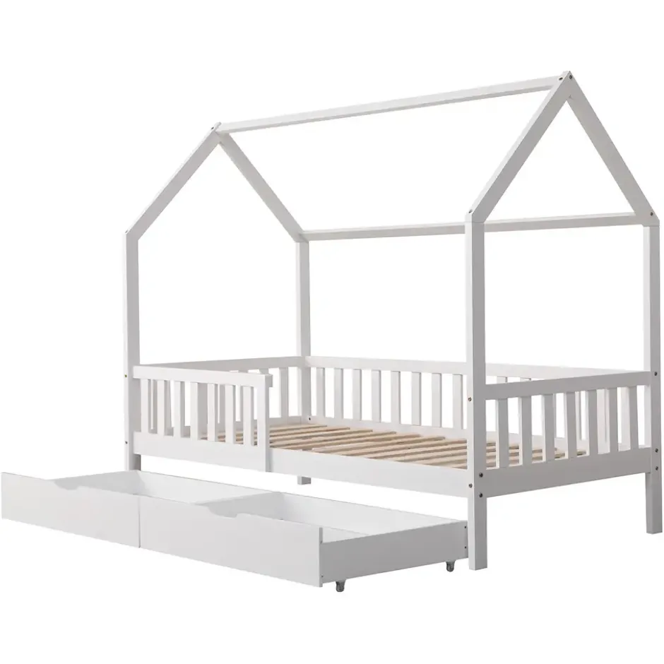 Happy Garden Bed MARCEAU - Wit - Hout