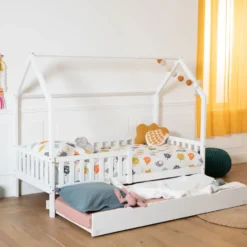 Happy Garden Bed MARCEAU - Wit - Hout