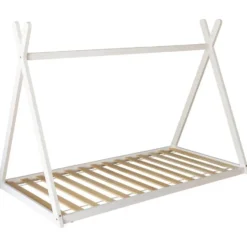 Happy Garden Bed VALENTIN - Wit - Hout