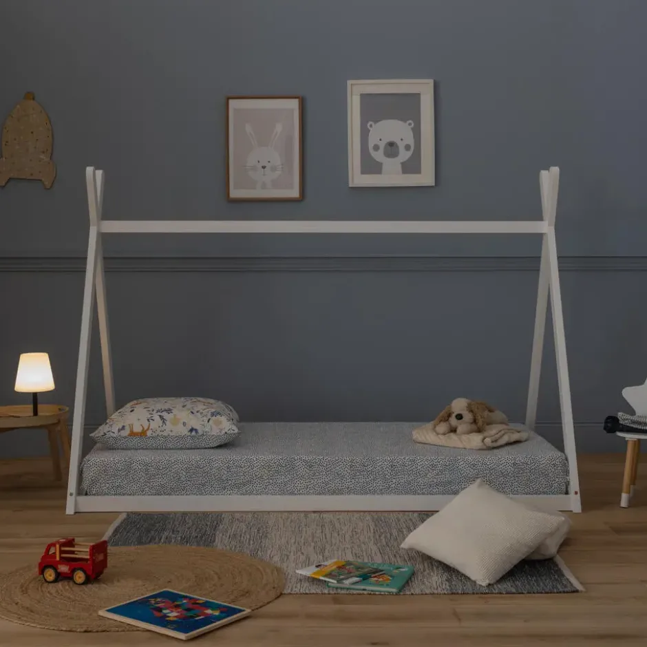 Happy Garden Bed VALENTIN - Wit - Hout