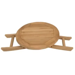 Happy Garden Bijzettafel LOMBOK - Bruin - Hout