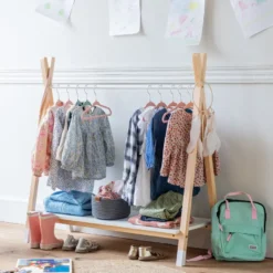 Happy Garden Garderobe LOU - Wit - Hout
