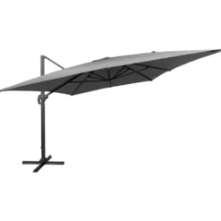 Happy Garden Parasol MOLOKAI - Grijs - Aluminium