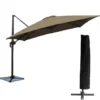 Happy Garden Parasol MOLOKAI - Bruin - Aluminium