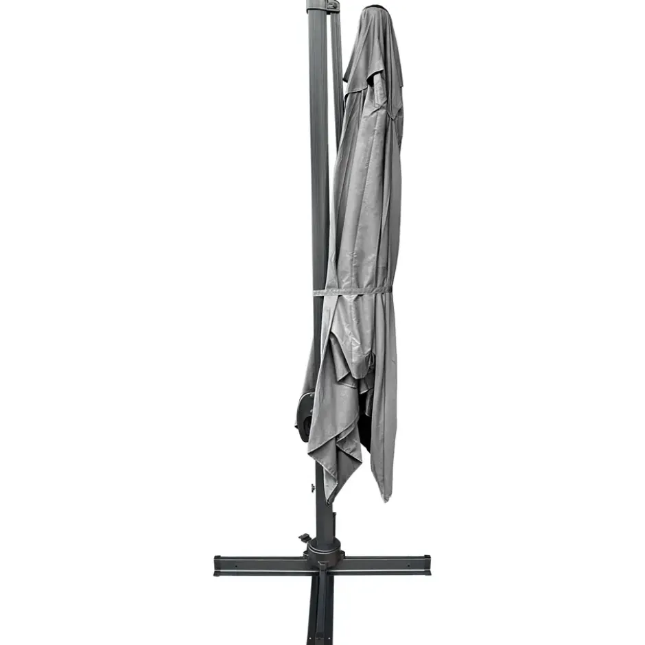Happy Garden Parasol MOLOKAI - Grijs - Aluminium