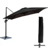 Happy Garden Parasol MOLOKAI - Zwart - Aluminium