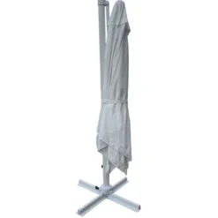 Happy Garden Parasol MOLOKAI - Wit - Aluminium