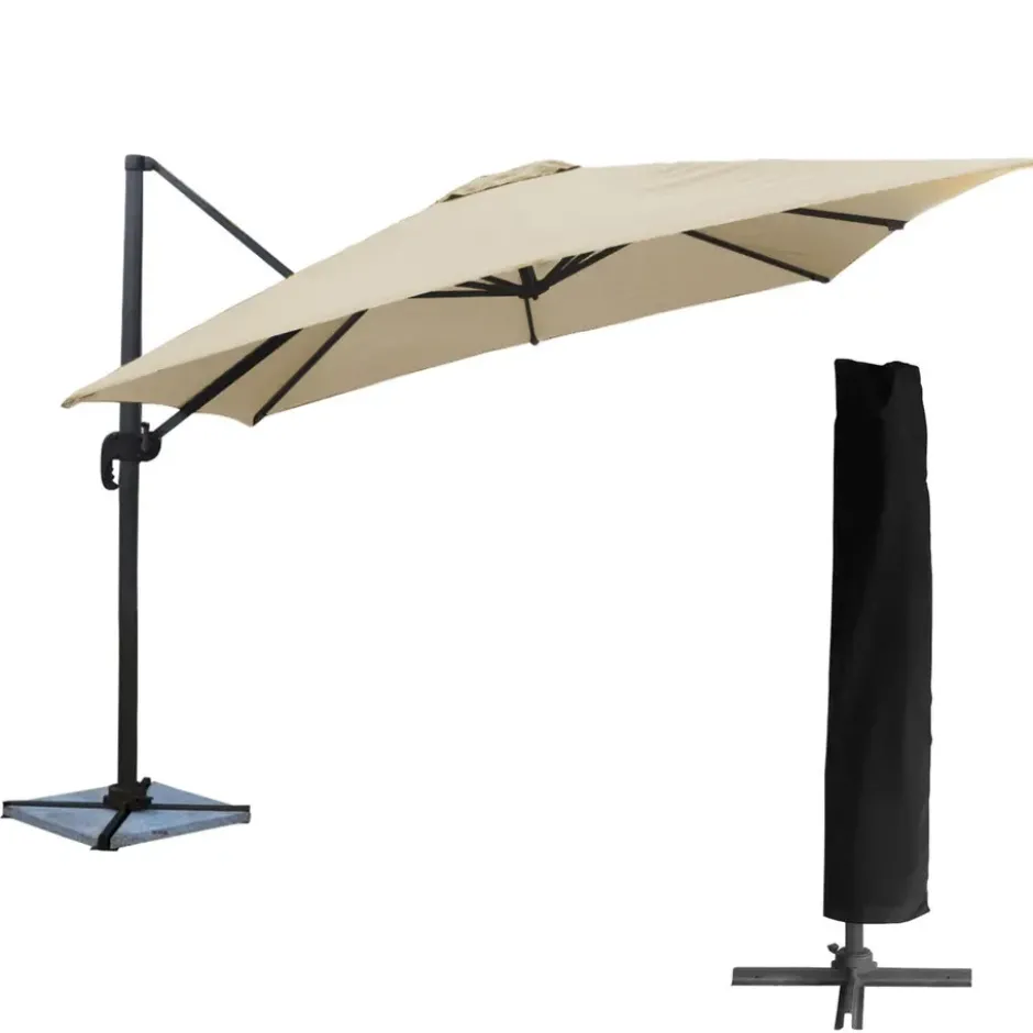 Happy Garden Parasol MOLOKAI - Beige - Aluminium