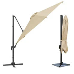 Happy Garden Parasol MOLOKAI - Beige - Aluminium