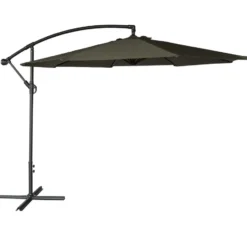 Happy Garden Parasol OAHU - Grijs - Staal
