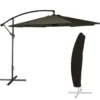 Happy Garden Parasol OAHU - Grijs - Staal