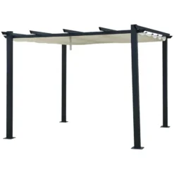 Happy Garden Pergola CASSIS - Beige - Aluminium