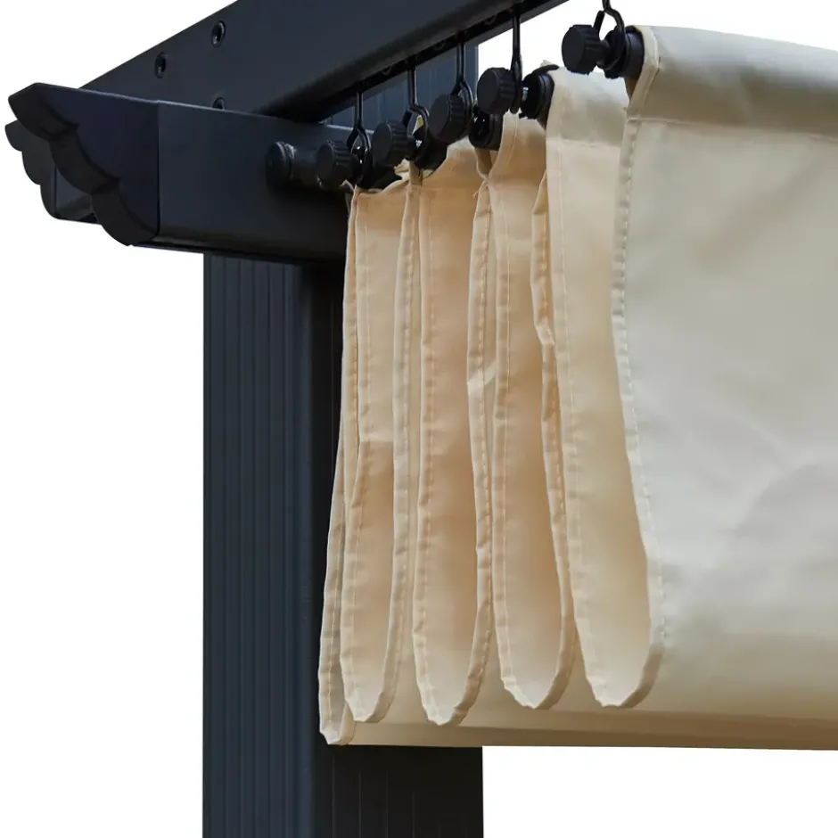 Happy Garden Pergola CASSIS - Beige - Aluminium