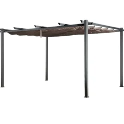 Happy Garden Pergola CASSIS - Bruin - Aluminium