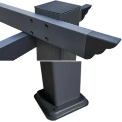 Happy Garden Pergola CASSIS - Bruin - Aluminium