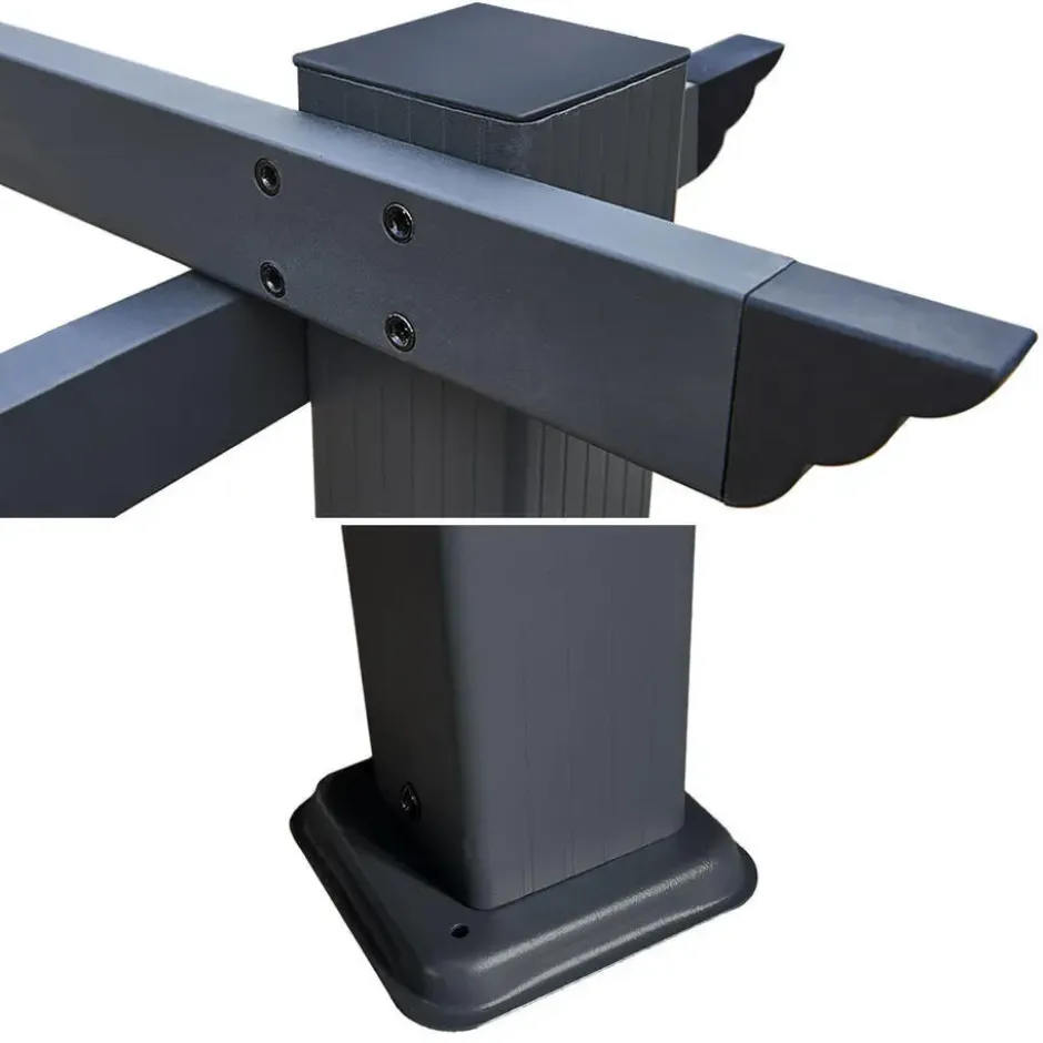 Happy Garden Pergola CASSIS - Beige - Aluminium