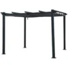 Happy Garden Pergola CASSIS - Grijs - Aluminium